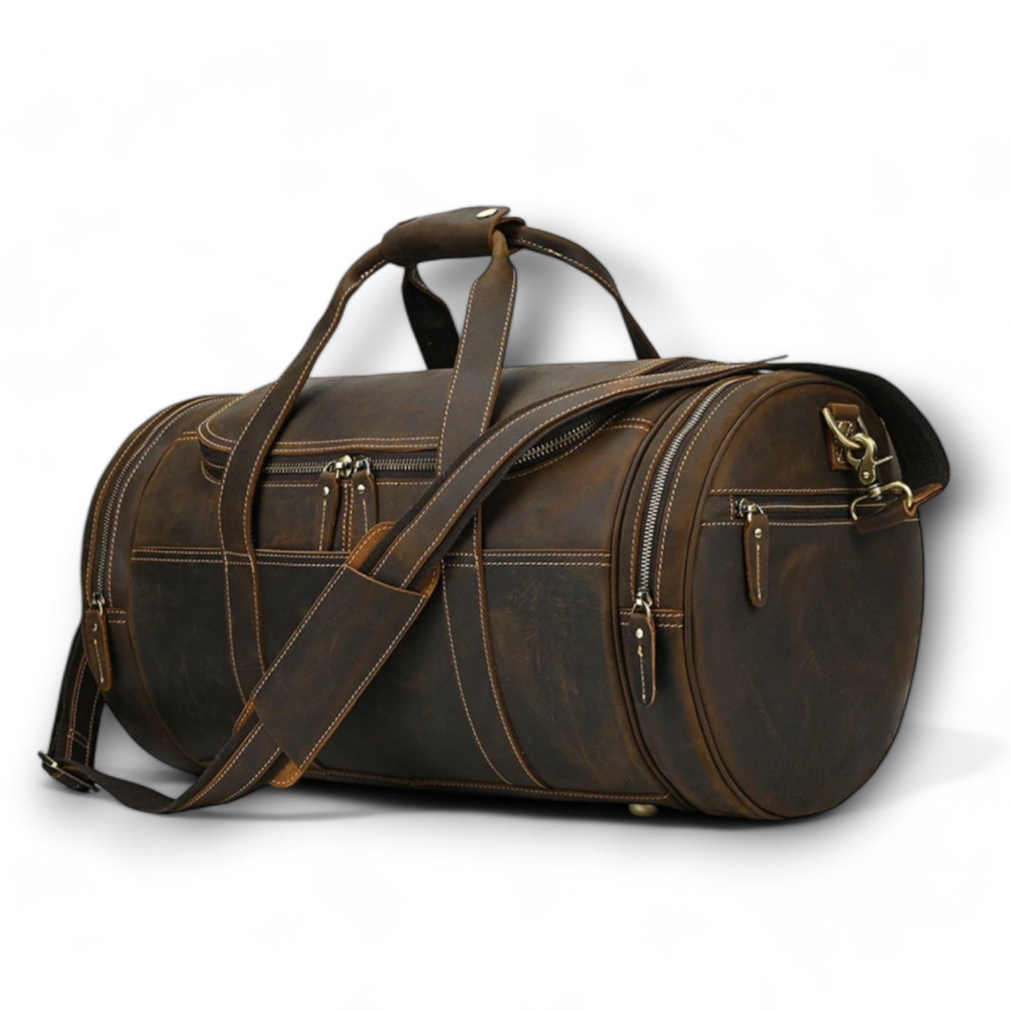 CARTIGAN - DUFFLE BAG SIMPLE EN CUIR VEGAN