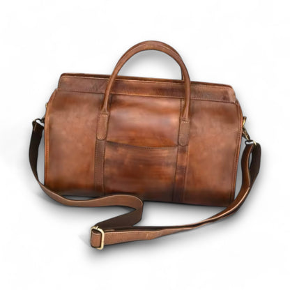 AMADEUS - DUFFLE BAG BUSINESS RIGIDE CUIR VEGAN