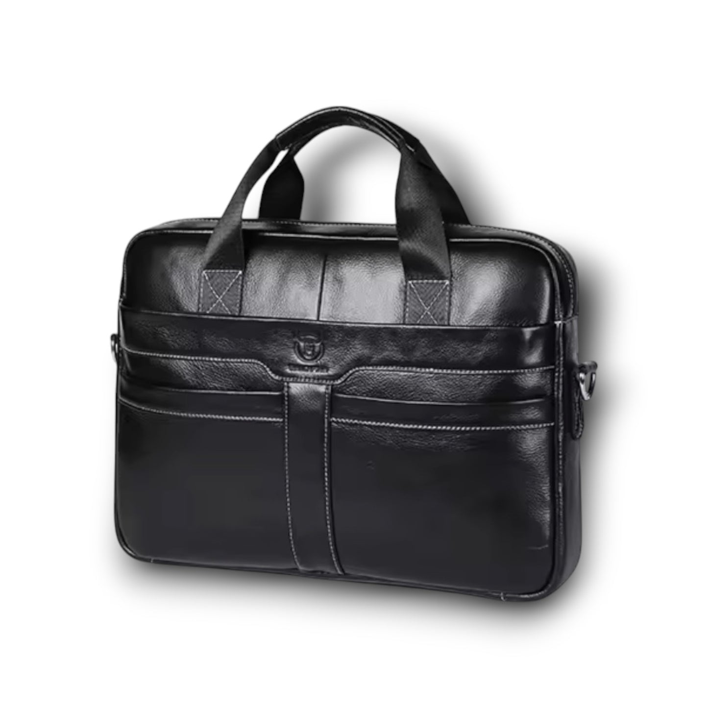 SANTORIUS BLACK - SAC DE TRAVAIL EN CUIRE VEGAN