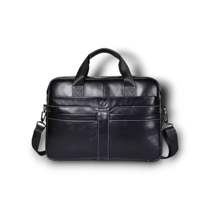 SANTORIUS BLACK - SAC DE TRAVAIL EN CUIRE VEGAN